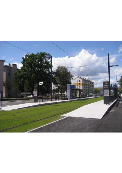 2009 Mulhouse  Bourtzwiller extension Tram (2)