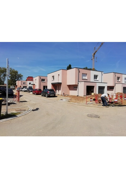 2019 Mulhouse Bourtzwiller, chantier lotissement moderne L'Aviatik 1