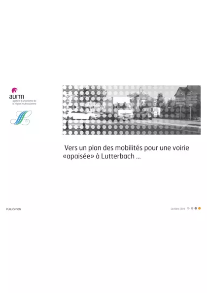 Vers un plan des mobilités pour une voirie "apaisée" à Lutterbach...