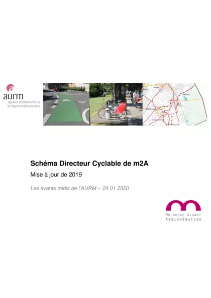 Schéma directeur cyclable de m2A : diaporama